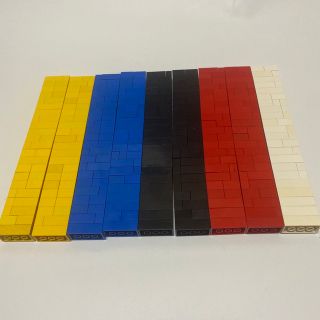 レゴ(Lego)のレゴまとめ売り(黄色青黒赤白)(積み木/ブロック)