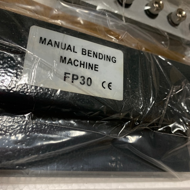 ベンディングマシン MANUAL BENDING MACHINE FP30