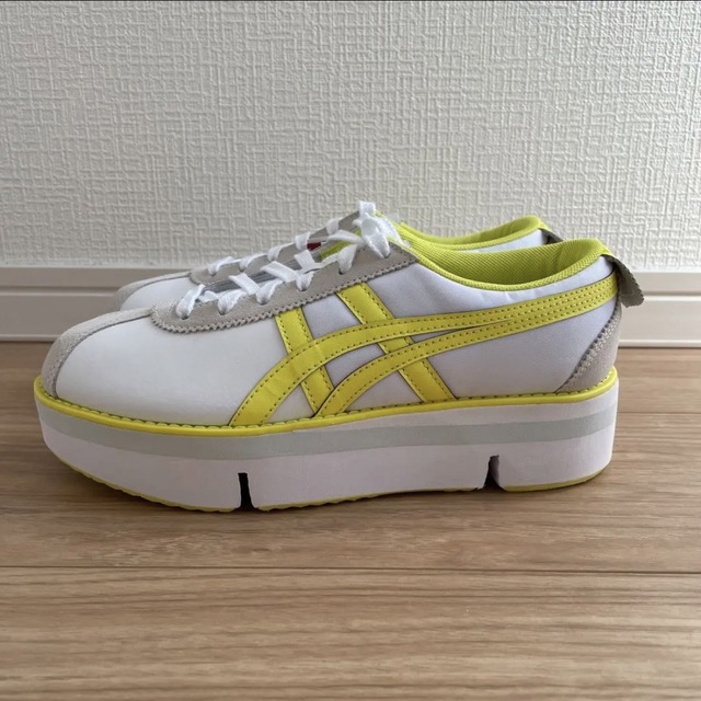 Onitsuka Tiger(オニツカタイガー)のオニツカタイガー　厚底　POKKURI SNEAKER PF　ホワイト レディースの靴/シューズ(スニーカー)の商品写真