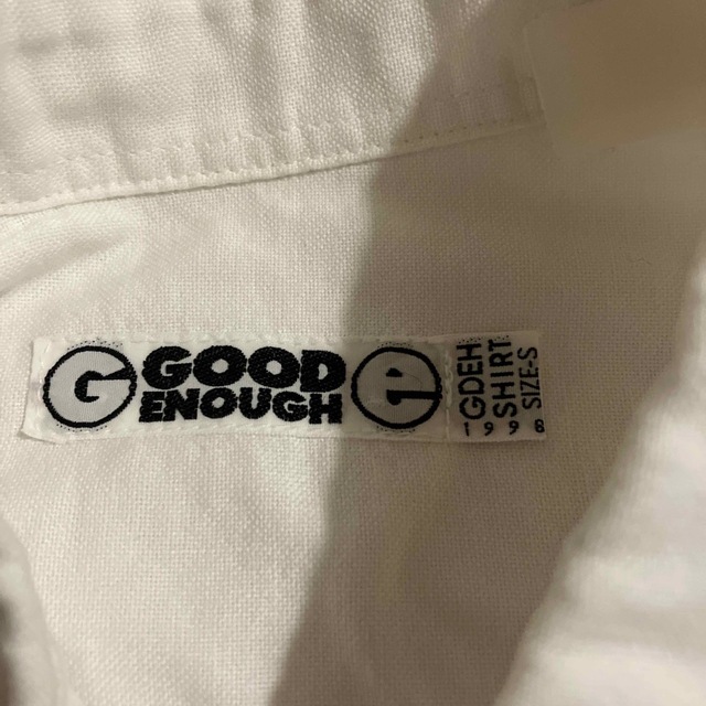 初期 グッドイナフ 98年 オックスフォードシャツ クラシックロゴ 藤原