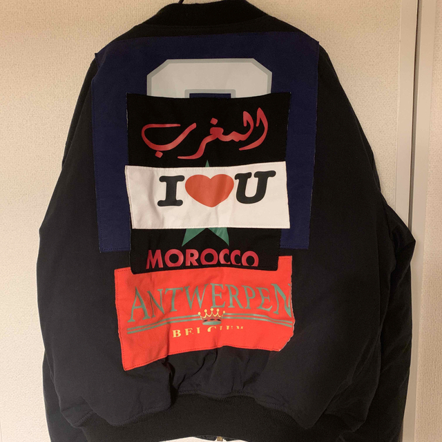 VETEMENTS(ヴェトモン)のVETEMENTS×ALPHA　Revesible Bomber Jacket メンズのジャケット/アウター(フライトジャケット)の商品写真