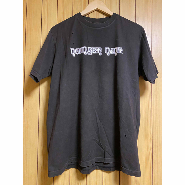 生産完了商品 【オリジナル】NUMBERNINE ナイト期 ロゴTシャツ サイズ4