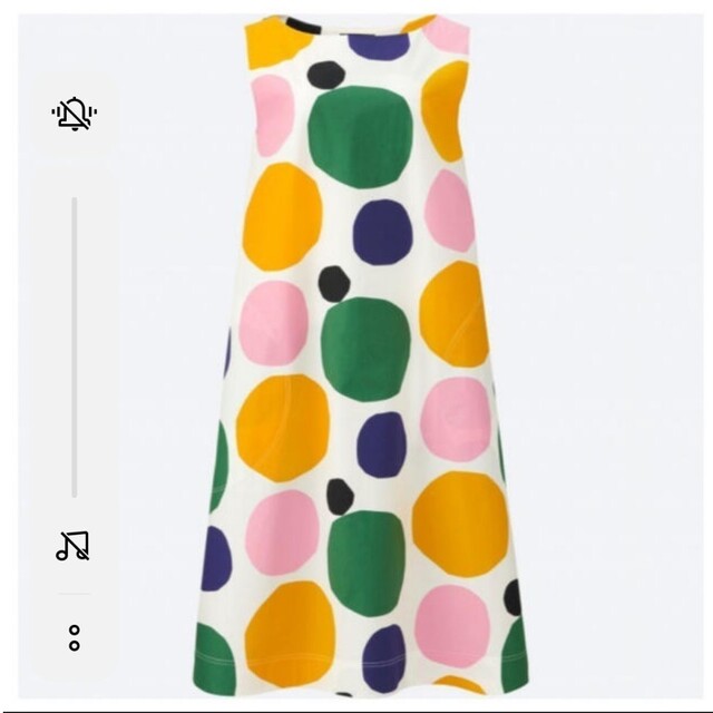 marimekko(マリメッコ)のマリメッコ　ユニクロ　ワンピース レディースのワンピース(ロングワンピース/マキシワンピース)の商品写真