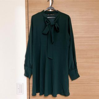 ザラ(ZARA)のzara ワンピース(ミニワンピース)