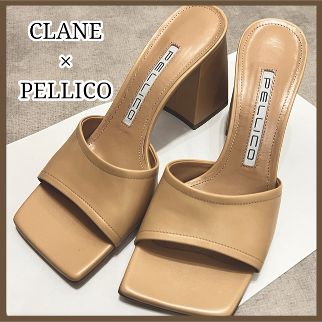 美品 】 CLANE × PELLICO サンダル 22.5 ベージュ | www.jarussi.com.br