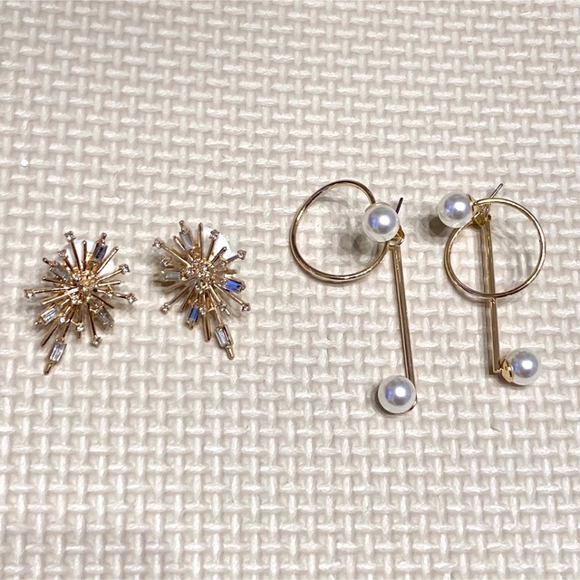 ハンドメイド　ピアス　まとめ ハンドメイドのアクセサリー(ピアス)の商品写真