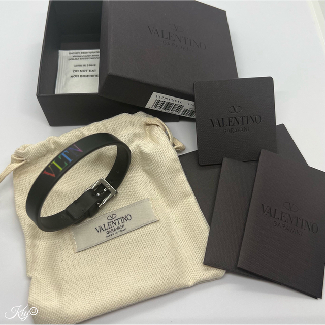 【未使用品】VALENTINO ヴァレンティーノ VLTN ロゴ ブレスレット