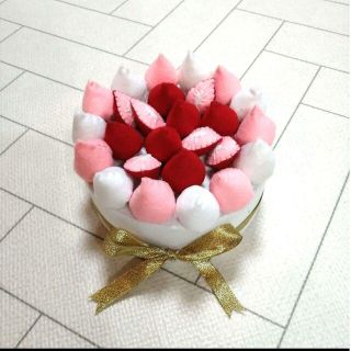 フェルトケーキ　ハンドメイド　誕生会(その他)