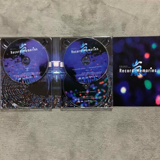 嵐(アラシ)の嵐 5×20 ファンクラブ限定 ブルーレイ Blu-ray DISC3を除く3枚 エンタメ/ホビーのDVD/ブルーレイ(ミュージック)の商品写真