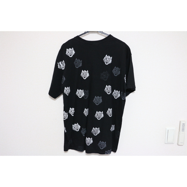 Supreme(シュプリーム)のシュプリーム ブラック Tシャツ 煙 総柄 メンズのトップス(Tシャツ/カットソー(半袖/袖なし))の商品写真