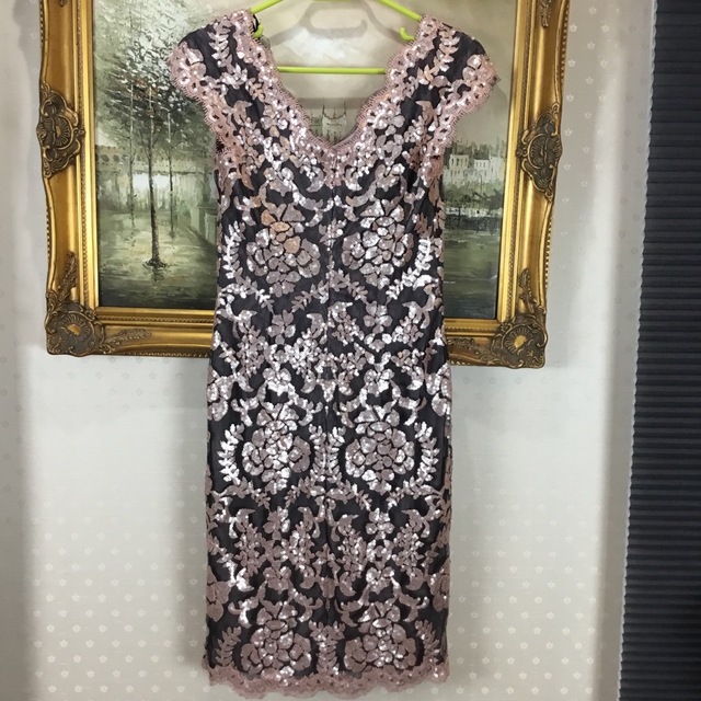 平置き新品☆ TADASHI SHOJI サイズ6  【TADA81】