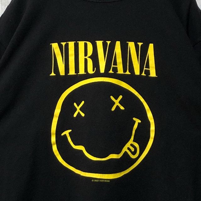 NIRVANA ニルバーナ コピーライト付 1992年製ヴィンテージTシャツ