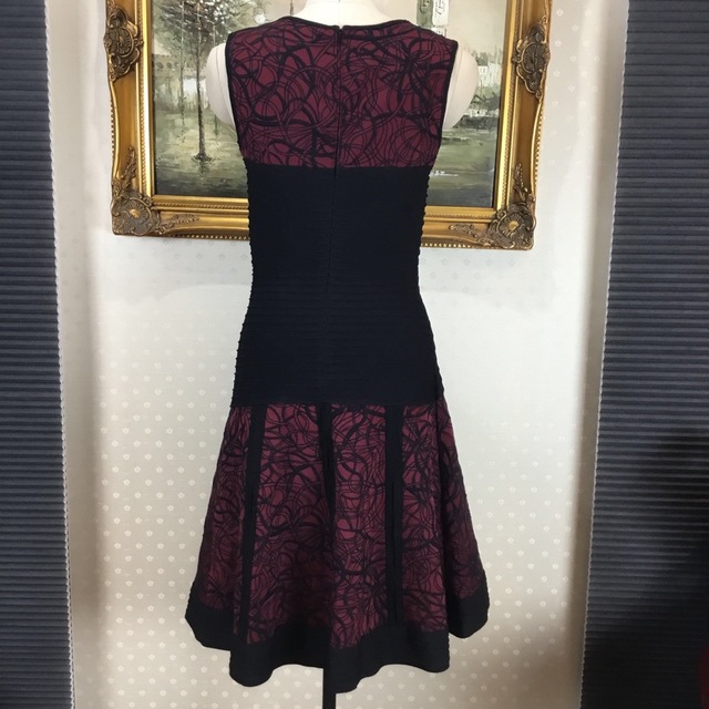 新品☆ TADASHI SHOJI サイズXSフェミニンなラインを綺麗に見せ