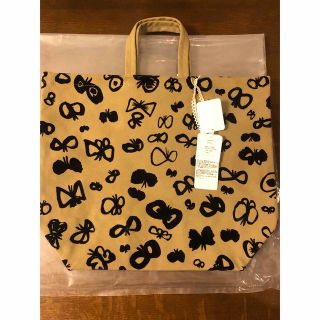 mina perhonen - ミナペルホネン トートバッグ カーキ中サイズ