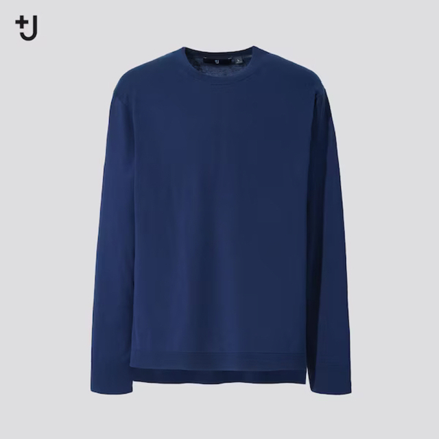 Jil Sander(ジルサンダー)のUNIQLO +J シルクコットンクルーネックセーター 2色セット メンズのトップス(ニット/セーター)の商品写真