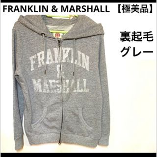 【新品タグ付き】フランクリンマーシャル　裏起毛　パーカー　グレー　M