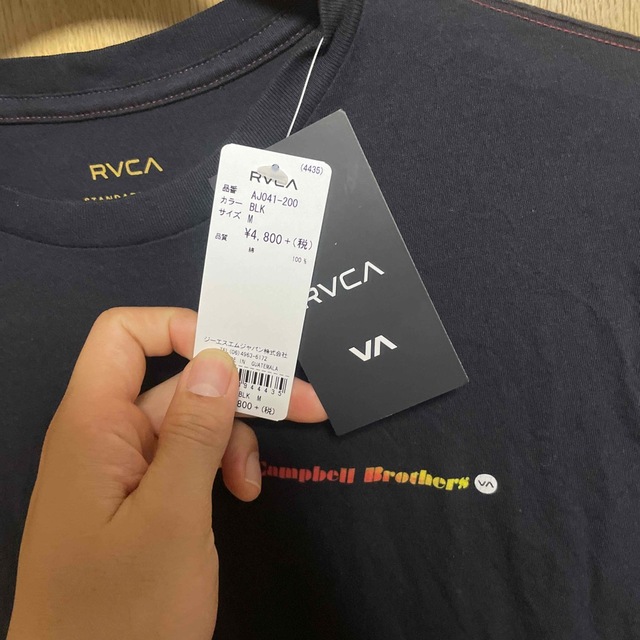 RVCA(ルーカ)のRVCA メンズ　ルーカ　カジュアル　ストリート　新品未使用　半袖tシャツ メンズのトップス(Tシャツ/カットソー(半袖/袖なし))の商品写真