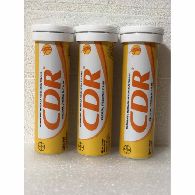 CDR ビタミン C（オレンジ味）10錠入り 3個 食品/飲料/酒の健康食品(ビタミン)の商品写真