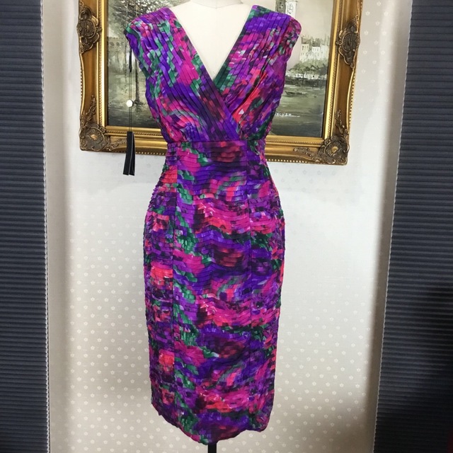 TADASHI SHOJI - 新品☆ TADASHI SHIJO SILK100% サイズ6 【TADA65の
