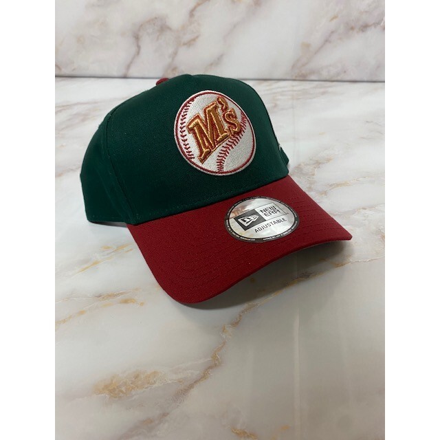 Newera 9forty シアトルマリナーズ ツートンスナップバックキャップ-