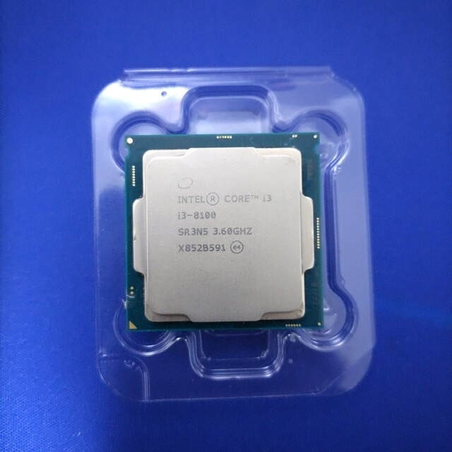 スマホ/家電/カメラIntel製CPU  第8世代  core i3  8100