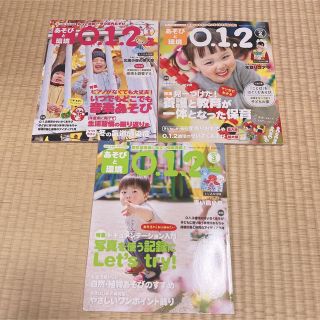 ガッケン(学研)の0・1・2歳　あそびと環境　2019年度　3冊セット(住まい/暮らし/子育て)