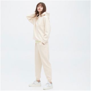 ユニクロ(UNIQLO)のUNIQLOドライスウェットジョガーパンツ丈標準Sサイズ(カジュアルパンツ)