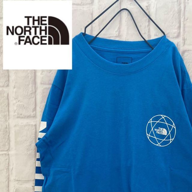 【新品】THE NORTH FACE ノースフェイス  Tシャツ  袖ロゴ S