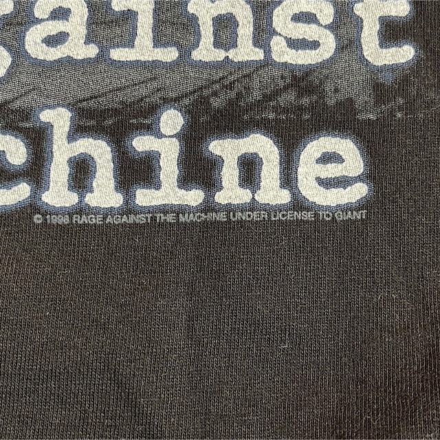 【超希少】90’s rage against the machine ロンT メンズのトップス(Tシャツ/カットソー(七分/長袖))の商品写真