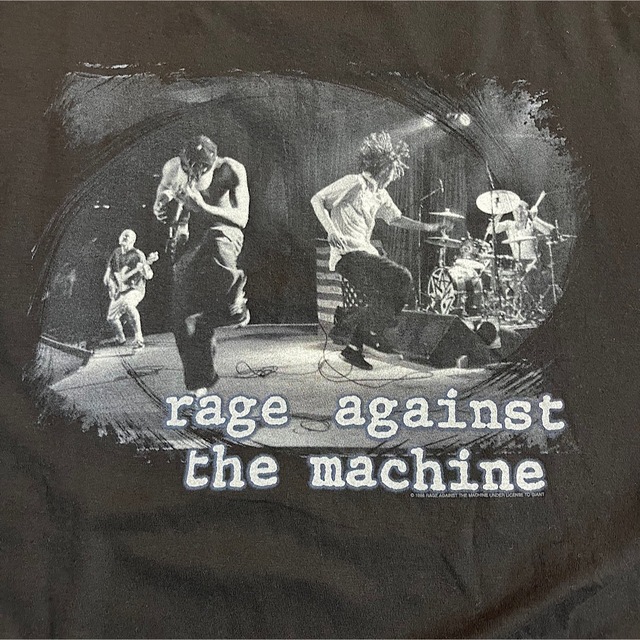 【超希少】90’s rage against the machine ロンT メンズのトップス(Tシャツ/カットソー(七分/長袖))の商品写真