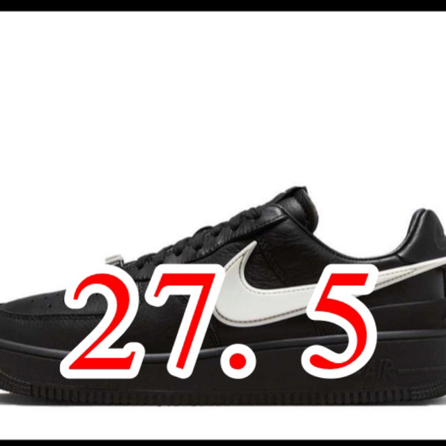 靴/シューズAMBUSH Nike Air Force 1 Low Black