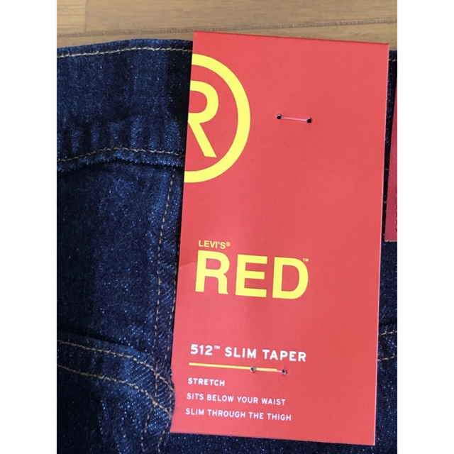 Levi's RED 512 SLIM TAPERカラーダークインディゴ - デニム/ジーンズ