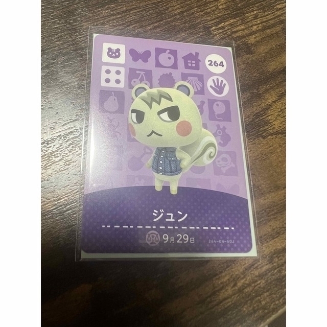 どうぶつの森　amiiboカード　ジュン　おまけ付き????