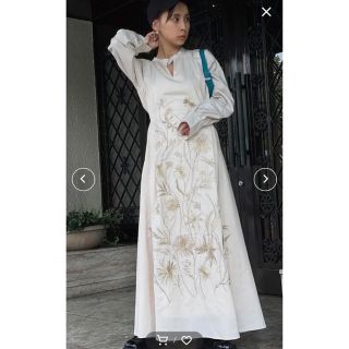 アメリヴィンテージ(Ameri VINTAGE)の完売品✨‼️❤️AMERI❤️MADELYN EMBROIDERY DRESS(ロングワンピース/マキシワンピース)