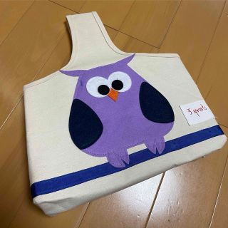 ふくろう　ハンドバッグ　ピクニックバッグ　ベビーバッグ(ハンドバッグ)