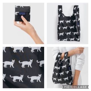 バグゥ(BAGGU)のBAGGU　エコバッグ　ベビー　Baby　キャット　猫　新品未使用(エコバッグ)