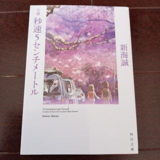 秒速5センチメートル　新海誠(文学/小説)