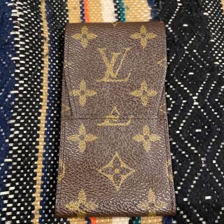 ルイヴィトン(LOUIS VUITTON)の美品　ルイヴィトン　プレオウンド モノグラム エテュイ シガレットケース(タバコグッズ)