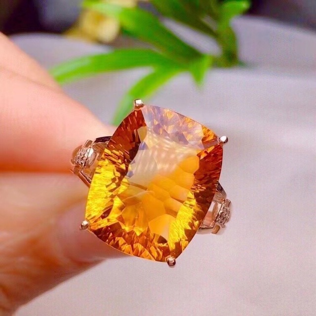 天然】シトリン リング k18 9.2ct | www.innoveering.net