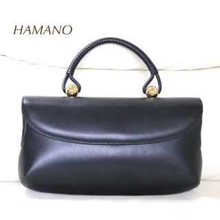 ハマノヒカクコウゲイ(濱野皮革工藝/HAMANO)のひまわり様★HAMANO　ロイヤルモデル フォーマルバッグ(ハンドバッグ)