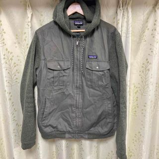 パタゴニア(patagonia)のパタゴニア メンズ ベター セーター ハイブリッド フーディ　L  カーキ(パーカー)