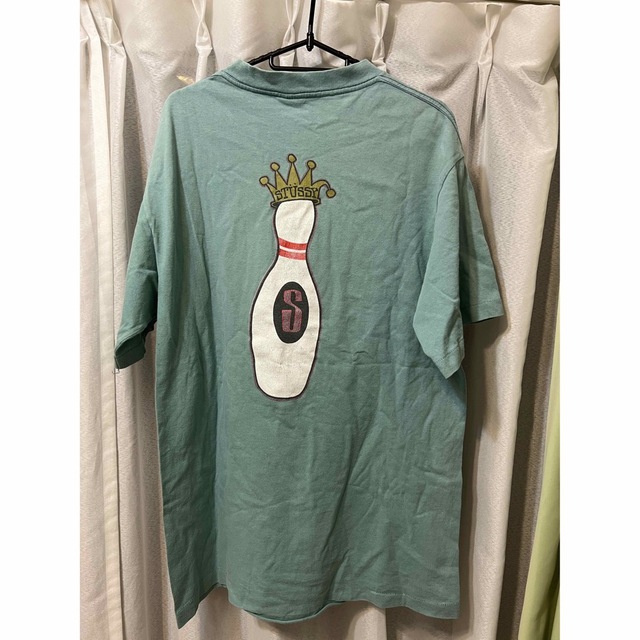 STUSSY - STUSSY old 80s USA製 Tシャツ ビンテージ ボウリングピンの