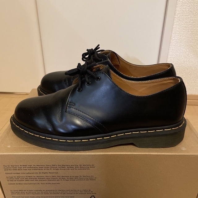 Dr.Martens(ドクターマーチン)のDr.Martens 3ホール ブラック uk9  ドクターマーチン  メンズの靴/シューズ(ドレス/ビジネス)の商品写真