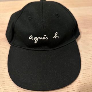 アニエスベー(agnes b.)の芹沢様 美品 アニエスベー cap キッズサイズ(帽子)