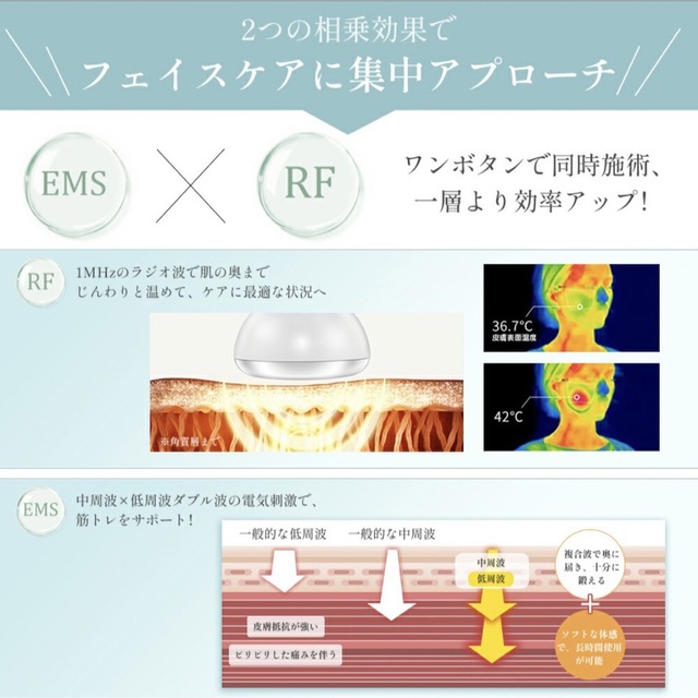 キャビテーション 美容器 超音波 ラジオ波 9