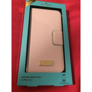 ケイトスペードニューヨーク(kate spade new york)の新品 ケイトスペード Kate Spade ピンク iPhone7 手帳型ケース(iPhoneケース)