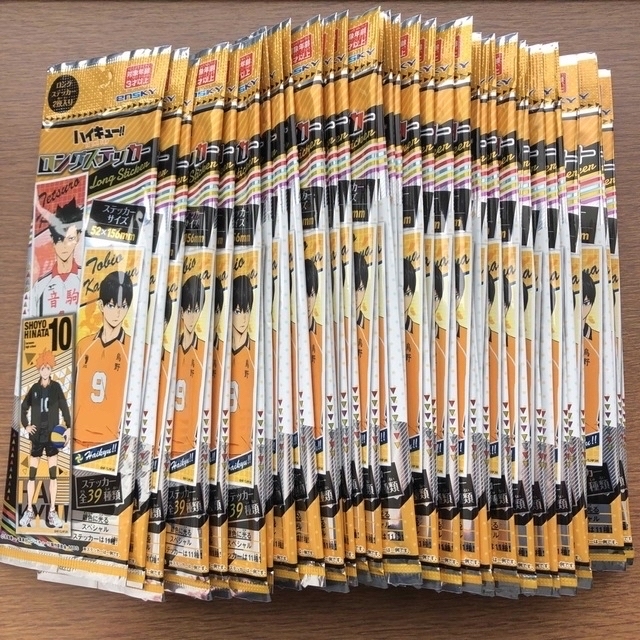 ハイキュー‼︎ ロングステッカー モバイルステッカー - メルカリ