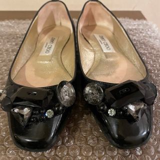 ジミーチュウ(JIMMY CHOO)のジミーチュウ  フラットシューズ  バレエシューズ (ハイヒール/パンプス)