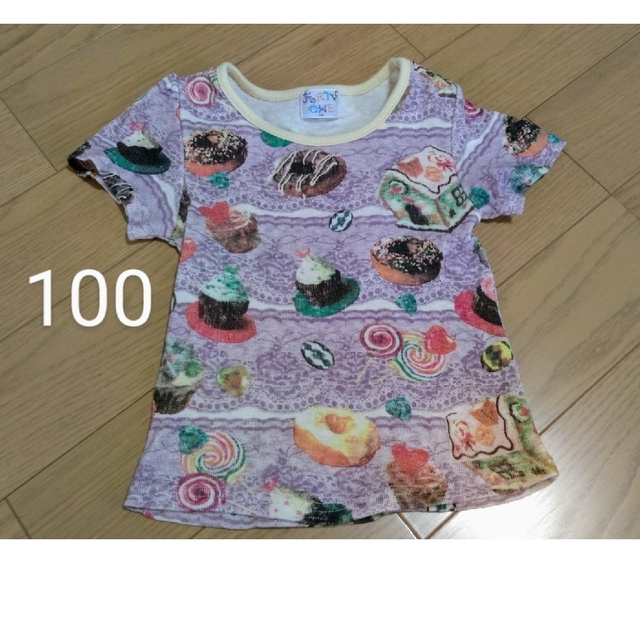 FORTY ONE(フォーティーワン)のフォーティーワン　Tシャツ　お菓子の家　100サイズ キッズ/ベビー/マタニティのキッズ服女の子用(90cm~)(Tシャツ/カットソー)の商品写真