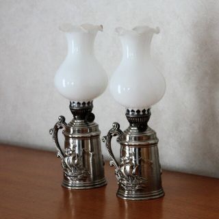 アンティーク オイルランプ  Oil Lamp 2つセット(ライト/ランタン)